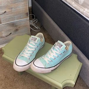 Baby Blue Converse